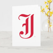 Jacksonville State University Klassieke JSU brief Kaart (Gele Bloem)