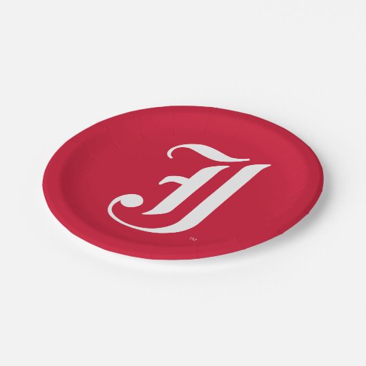 Jacksonville State University Klassieke JSU brief Papieren Bordje (Gekanteld)