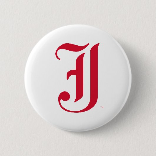Jacksonville State University Klassieke JSU brief Ronde Button 5,7 Cm (Voorkant)