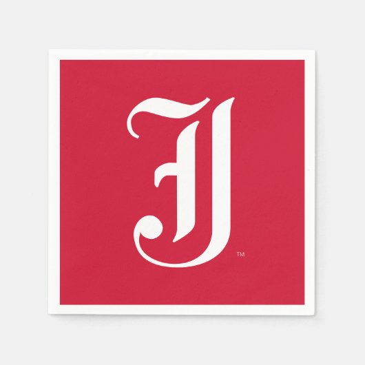 Jacksonville State University Klassieke JSU brief Servet (Voorkant)