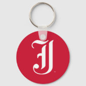 Jacksonville State University Klassieke JSU brief Sleutelhanger (Achterkant)