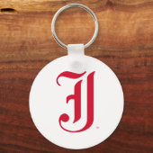 Jacksonville State University Klassieke JSU brief Sleutelhanger (Voorkant)