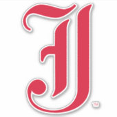 Jacksonville State University Klassieke JSU brief Sticker (Voorkant)