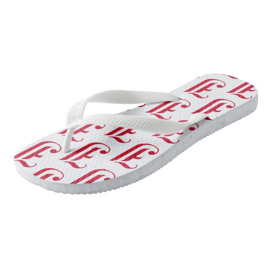 Jacksonville State University Klassieke JSU brief Teenslippers (Schuin)