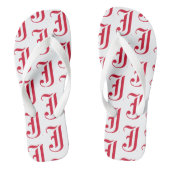 Jacksonville State University Klassieke JSU brief Teenslippers (Voetbed)