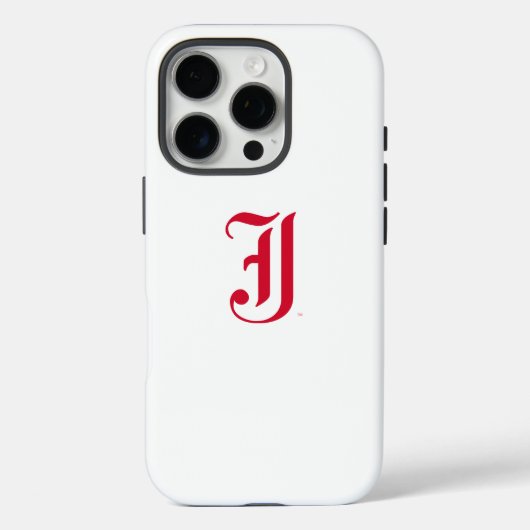 Jacksonville State University Klassieke JSU-letter Case-Mate iPhone Case (Achterkant)