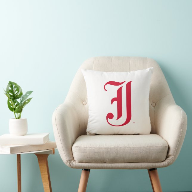 Jacksonville State University Klassieke JSU-letter Kussen (Stoel)