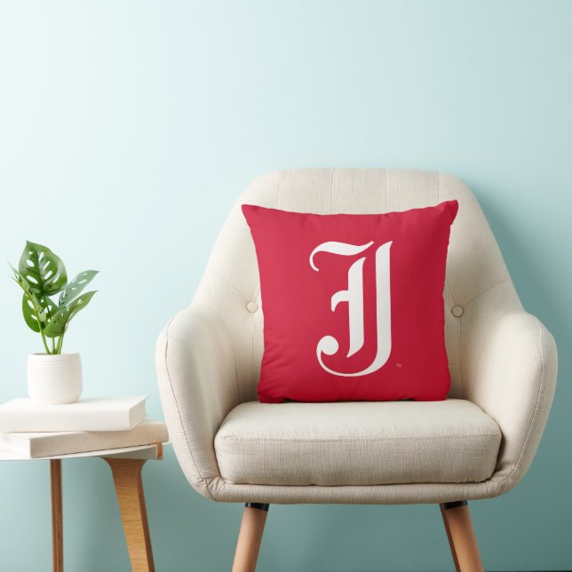 Jacksonville State University Klassieke JSU-letter Kussen (Stoel)
