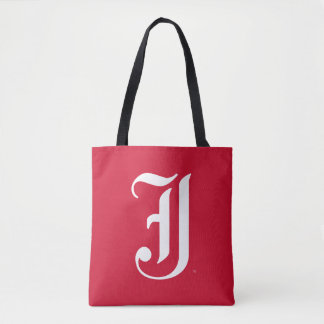 Jacksonville State University Klassieke JSU-letter Tote Bag