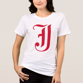 Jacksonville State University Klassieke JSU-letter Tri-Blend Shirt