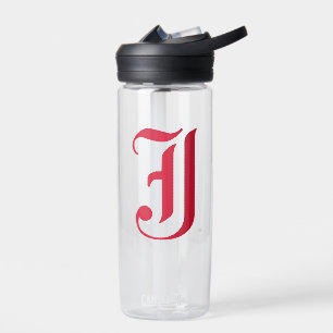 Jacksonville State University Klassieke JSU-letter Waterfles