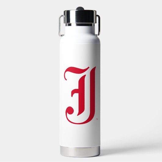 Jacksonville State University Klassieke JSU-letter Waterfles (Voorkant)