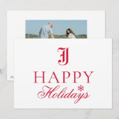 Jacksonville State University Vakantie Feestdagenkaart (Voorkant / Achterkant)