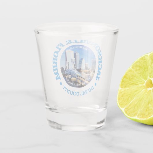 Jacksonville (steden) shot glas (Achterkant)