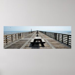 Jacksonville Vissen Pier Poster