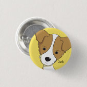 Jackthemanabouttown collector-knop ronde button 3,2 cm (Voorkant /achterkant)
