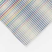 Jackuard Breipatroon Fleece Deken (Hoek)