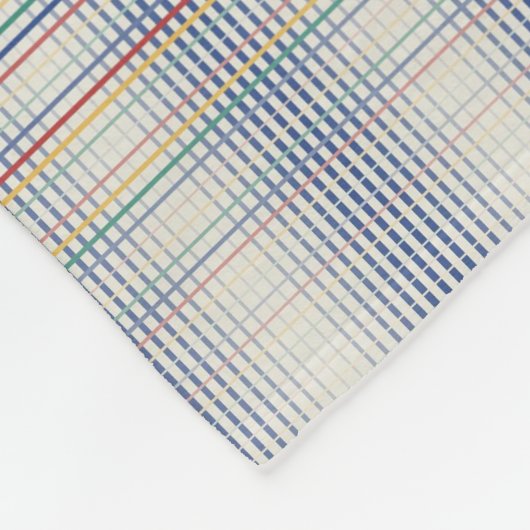 Jackuard Knitting Pattern Fleece Deken (Hoek)