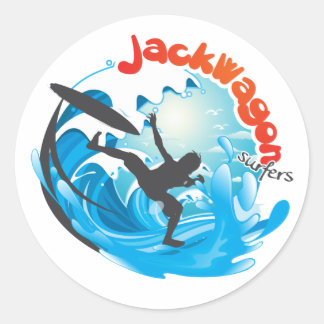 JackWagon Stickers! Ronde Sticker
