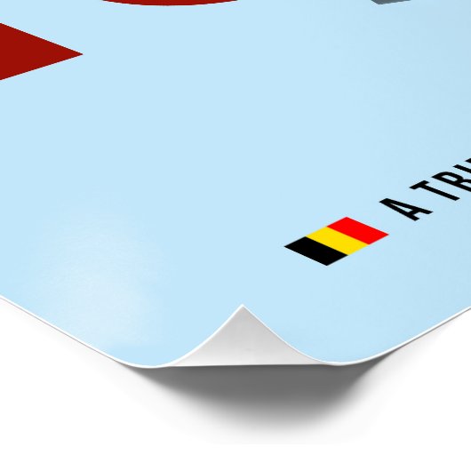 Jacky Ickx Tribute Perfect Poster (Hoek)