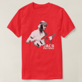 Jaco bass-speler t-shirt (Design voorkant)