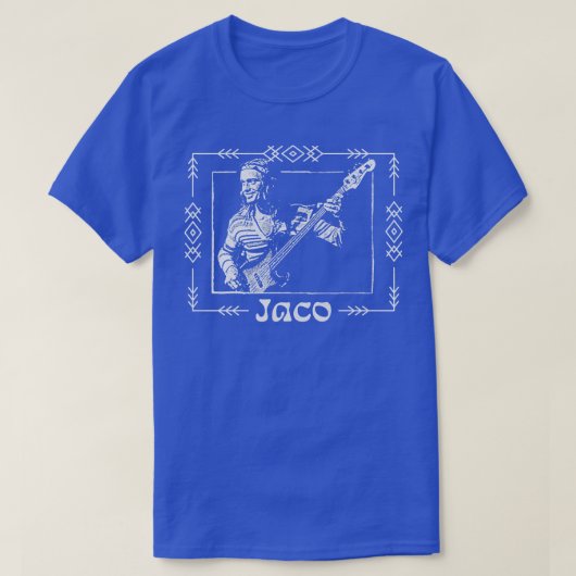 Jaco Pastorius  Look Original Fan Art T-shirt (Design voorkant)