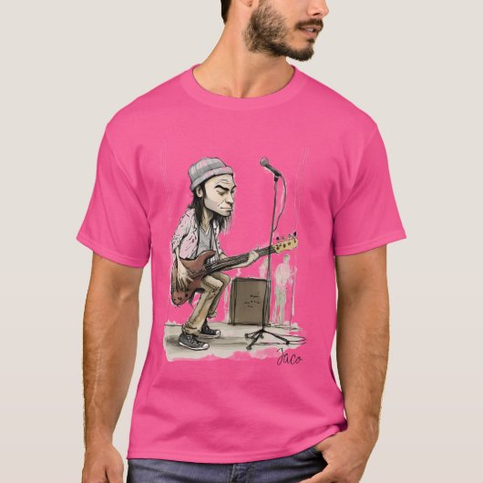 Jaco Pastorius T-shirt (Voorkant)