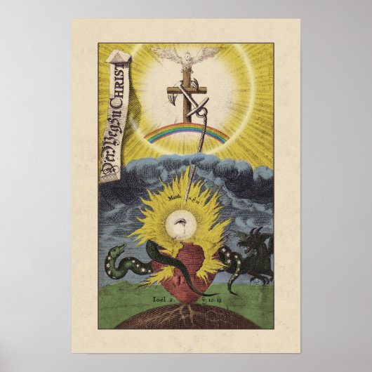 Jacob Bohme Poster "De weg naar Christus" (Voorkant)