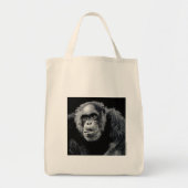 "Jacob" Chimpanzee-Canvas tas (Voorkant)