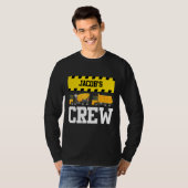 Jacob Construction Crew Custom Dumptruck Truc T-shirt (Voorkant volledig)
