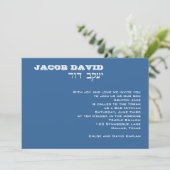 Jacob David Custom Kaart (Staand voorkant)