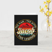 Jacob De Man De Mythe De Legende D Naam  Kaart (Gele Bloem)