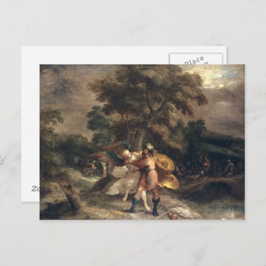 Jacob en de Angel Briefkaart (Voorkant / Achterkant)