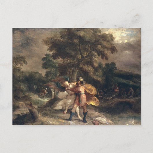 Jacob en de Angel Briefkaart (Voorkant)