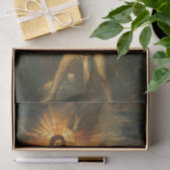 Jacob en de Angel van Gustave Moreau Tissuepapier (Geschenk)