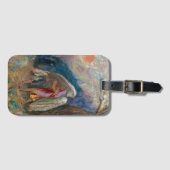 Jacob en de engel | Odilon Redon | Bagagelabel (Voorkant (horizontaal))