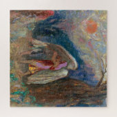 Jacob en de engel | Odilon Redon | Legpuzzel (Horizontaal)