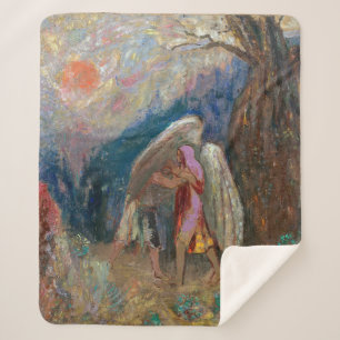 Jacob en de engel   Odilon Redon   Sherpa Deken