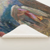 Jacob en de engel | Odilon Redon | Sherpa Deken (3/4)