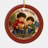 Jacob en Eli Kerst Ornament (Voorkant)