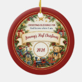 Jacob en Eli Kerst Ornament (Achterkant)