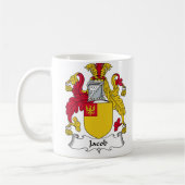 Jacob Family Crest Koffiemok (Links)