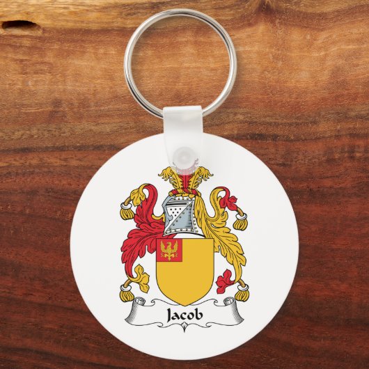 Jacob Family Crest Sleutelhanger (Voorkant)