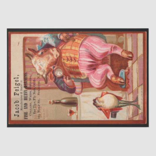 Jacob Feigel Harness en  vaartuigen Tissuepapier (Voorkant)