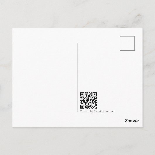 Jacob Feigel Harness en Vintage Briefkaart (Achterkant)