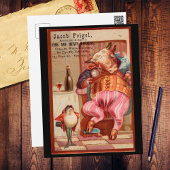 Jacob Feigel Harness en Vintage Briefkaart