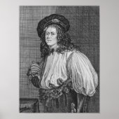 Jacob Hall, de beroemde Rope Dancer, 1792 Poster (Voorkant)