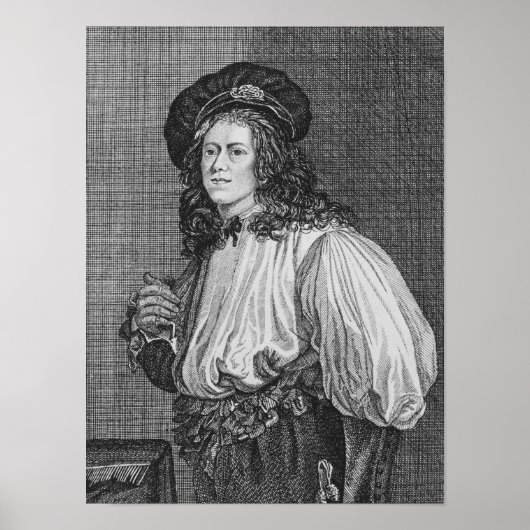 Jacob Hall, de beroemde Rope Dancer, 1792 Poster (Voorkant)