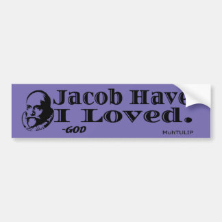 Jacob heb ik graag Bumpersticker