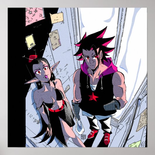 Jacob & Irene Poster (Voorkant)